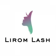 Студия наращивания ресниц LIROM LASH логотип